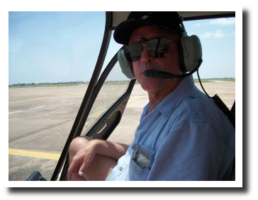 The Pilot of Greater Houston Helicopter Flights - Ted Miller